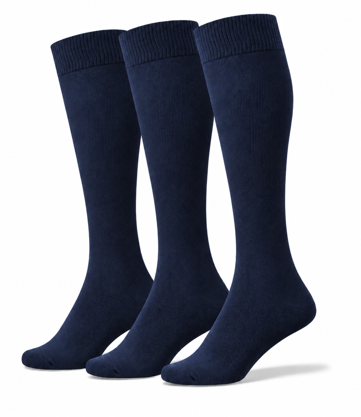 Calze Uomo Nere Lunghe Caldo Cotone Eleganti Classiche 3 o 6 Paia