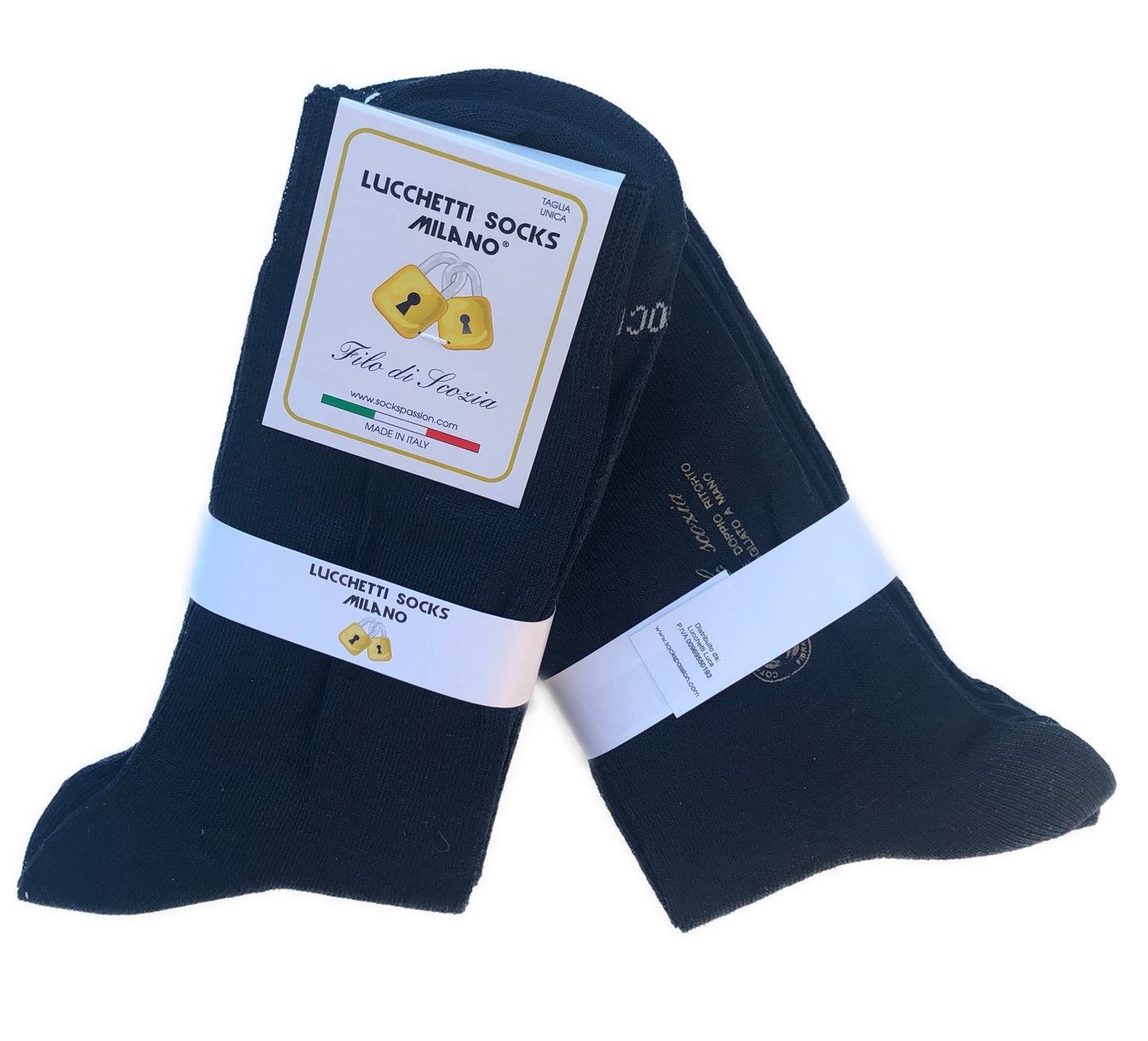 6 Paia Lucchetti Socks Milano Calze Uomo CORTE In Cotone Filo Di Scozia Elasticizzato Estive In Fantasia