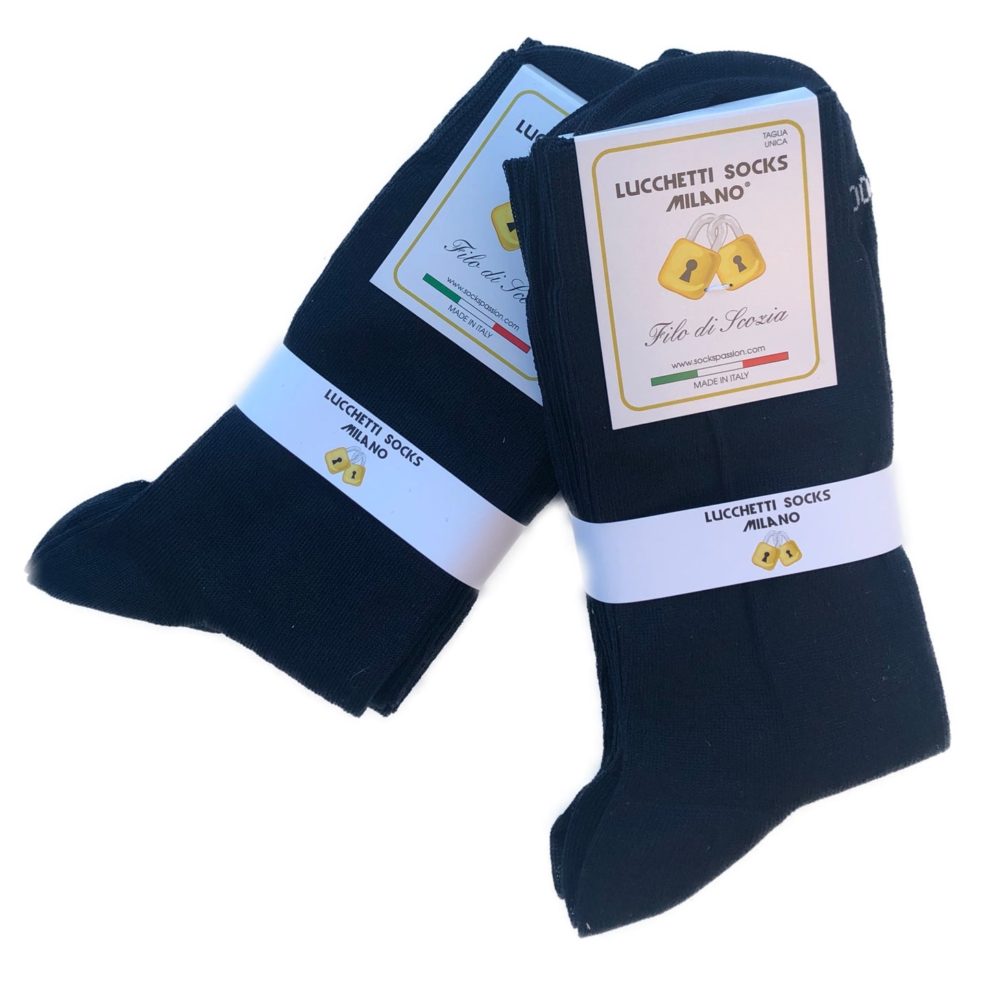 6 Paia Lucchetti Socks Milano Calze Uomo CORTE In Cotone Filo Di Scozia Elasticizzato Estive In Fantasia