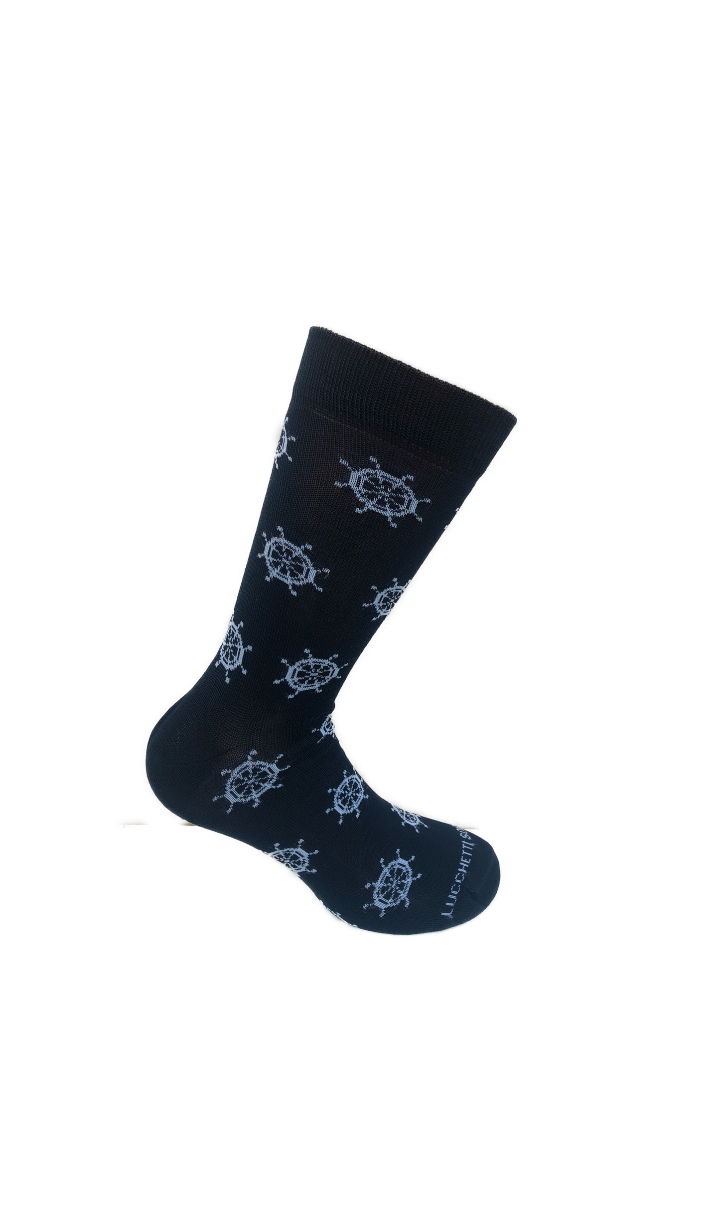 6 Paia Lucchetti Socks Milano Calze Uomo CORTE In Cotone Filo Di Scozia Elasticizzato Estive In Fantasia