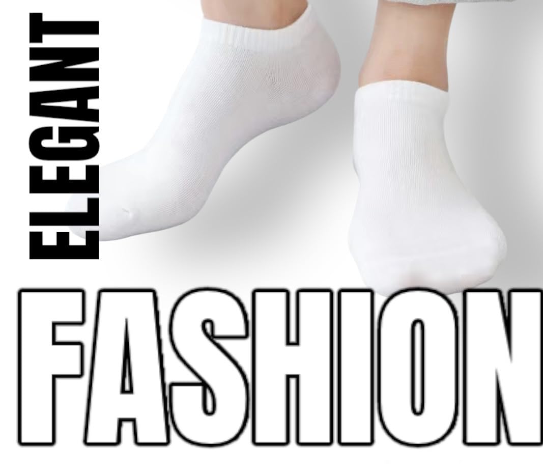 6 Paia Lucchetti Socks Milano Uomo Fantasmini Donna Cotone Nero Bianco Grigio Con Silicone Nel Tallone