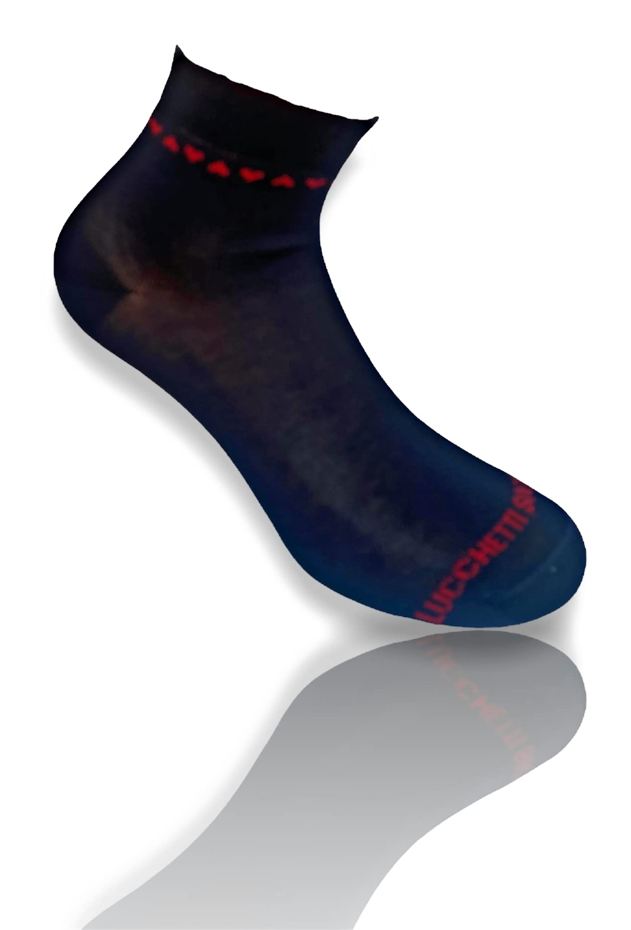 6 Paia Lucchetti Socks Milano Calzini Donna Corti Cotone Mercerizzato Fresco E Leggero Colorati Pois Fantasia Righe Made In Italy