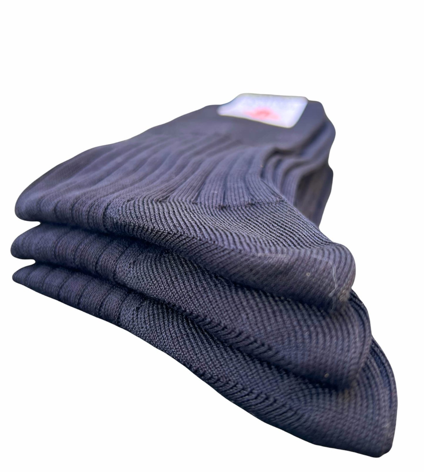 Lucchetti Socks Milano 6 PAIA calze da uomo SANITARIE filo di scozia 100% cotone rimagliate Made in Italy