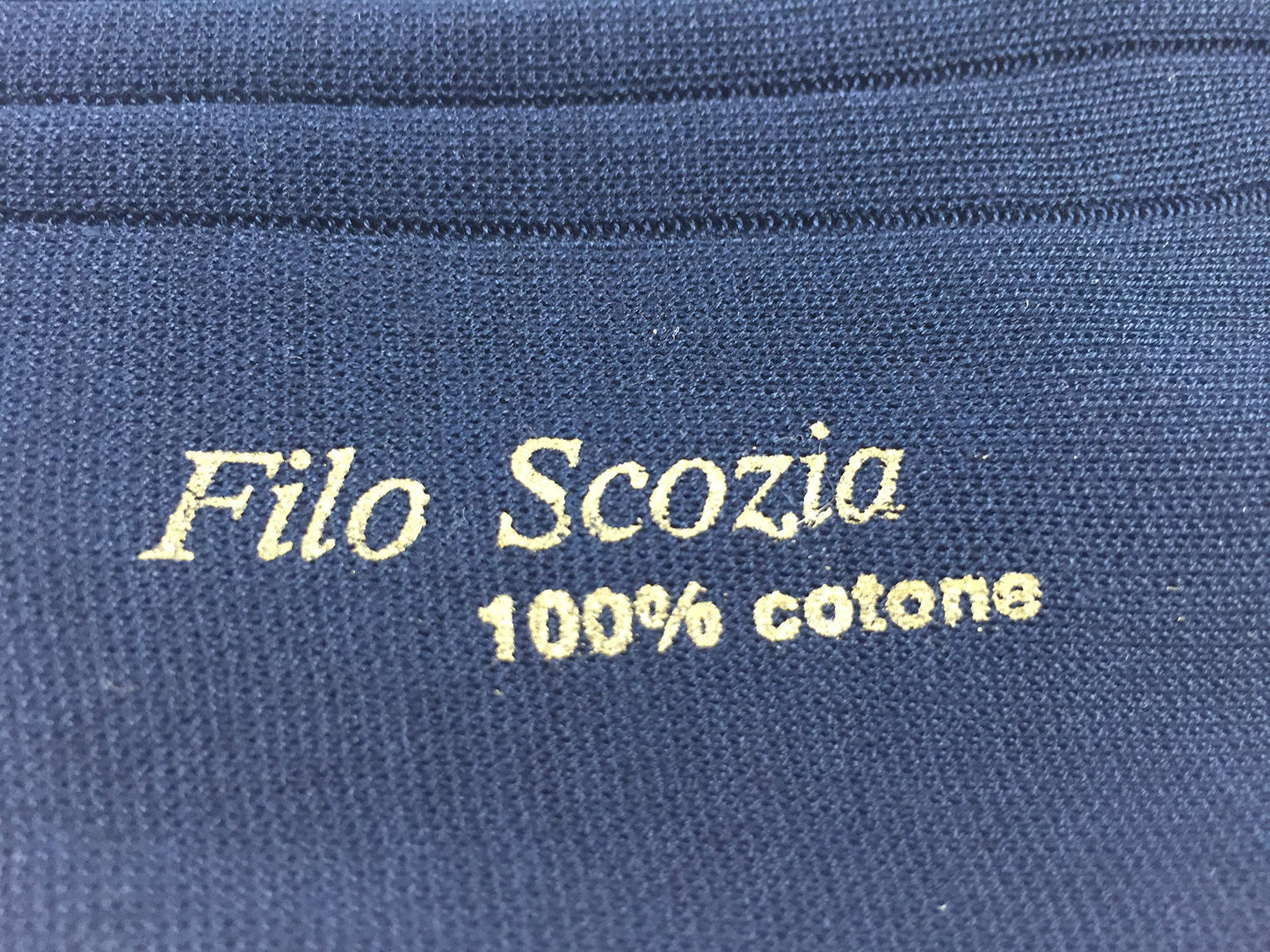 Lucchetti Socks Milano 6 PAIA calze da uomo SANITARIE filo di scozia 100% cotone rimagliate Made in Italy